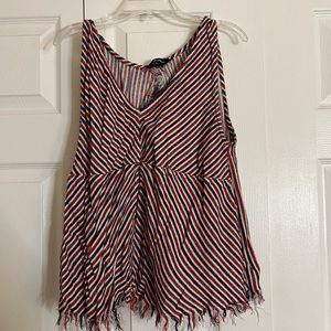 Striped tank top
